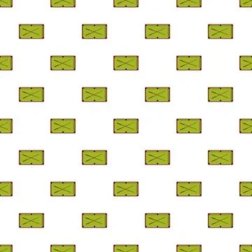 Billiard tables pattern creating a seamless background Stock Illustration