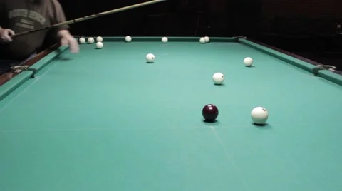 Billiard training 動画素材 64121511