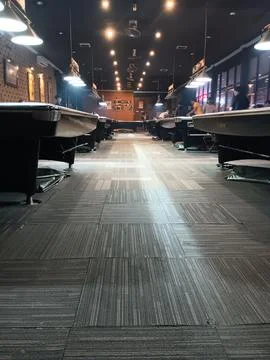 Billiard vanue Stock Photos