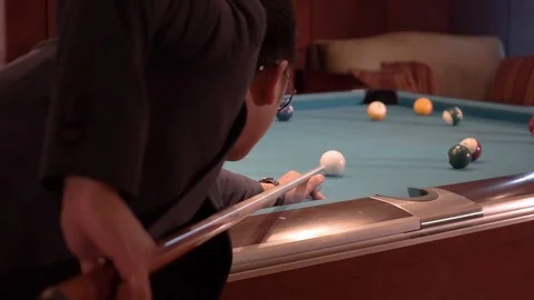 Billiards in the bar Stock-Footage 107891247