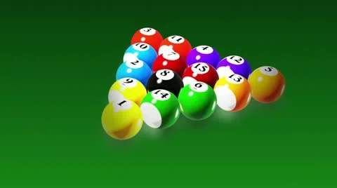 Billiards 스톡 동영상 12424545
