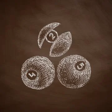 Billiards icon 스톡 일러스트