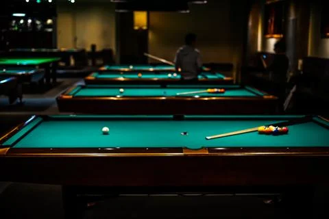 Billiards of image Stock Photos
