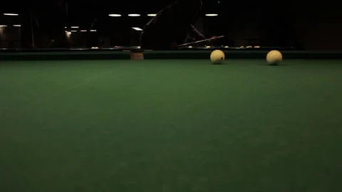 Billiards. Pool/billiards Game . Stock Footage 75864421