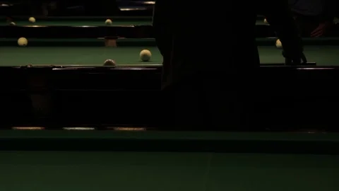 Billiards. Pool/billiards Game . Stock Footage 75866112
