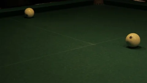 Billiards. Pool/billiards Game . Stock Footage 75868972