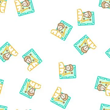 Billiards snooker game vector seamless pattern 스톡 일러스트