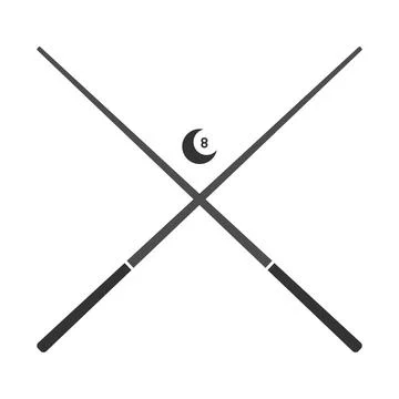 Billiards vector illustration Stock Illustration
