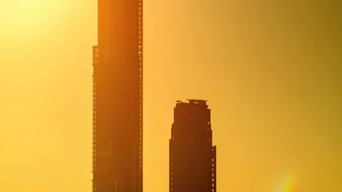 Billionaire's Row Stock Footage 125958053