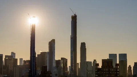 Billionaire's Row I Stock Footage 124903745