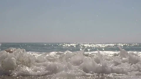 Billow of sea Stock Footage 123704286