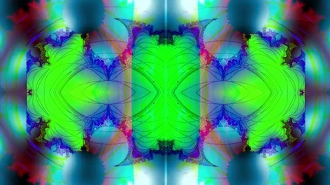 Billowed Fractal Stock Footage 85000925