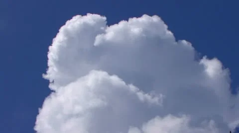 Billowing Clouds Closeup;2 Stock Footage 8914411