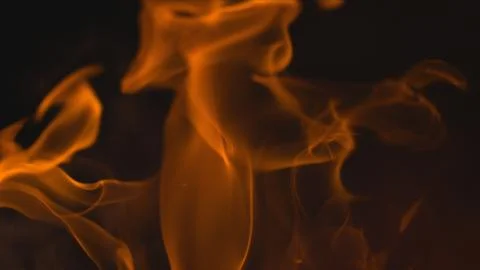 Billowing flames fire background Stock Photos