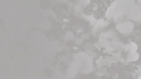 Billowing Smoke Cloud Close Up with Alpha Channel Stock Footage 348090635