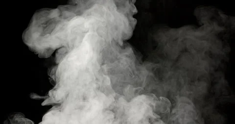 Billowing Smoke Spreading Quickly In Darkness 库存影片 274746538