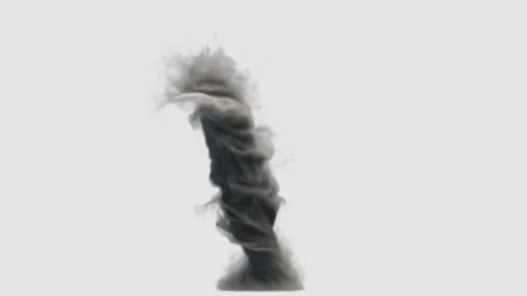 Billowing Tornado On Alpha Stock Footage 168585485