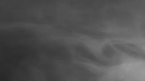 Billows of smoke on black background Stock Footage 34124456