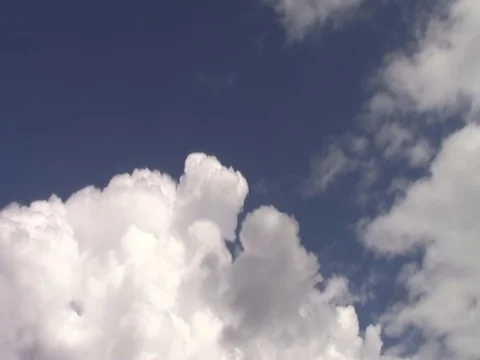 Billowy Cloud Time Lapse Video stock 120614416