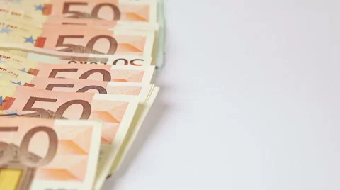 Bills slipping with copy space Stock Footage 46091342