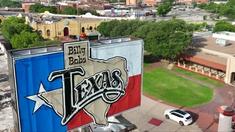Billy Bobs Texas, world's largest honky tonk bar and dance location in Stock Footage 197748908
