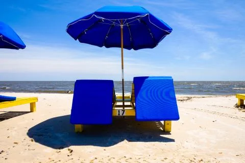 Biloxi beach Stock Photos