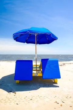 Biloxi beach Stock Photos