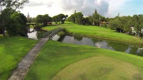 Biltmore Golf Course Clip 1 Video stock 46443250