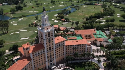 Biltmore Hotel in Coral Gables (2 of 3) Stock Footage