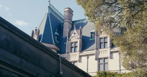 Biltmore House POV Stock Footage 80439164