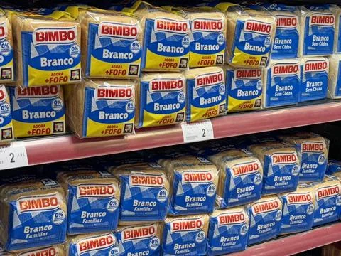 Bimbo sandwich bread Stock Photos