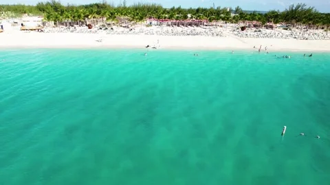 Bimini beach water is amaizing Stock Footage 232437381