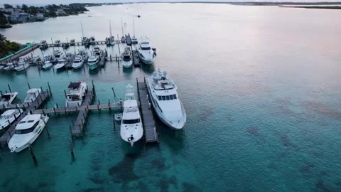 Bimini marina Stock Footage 232437343