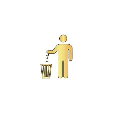Bin computer symbol Stock Illustration