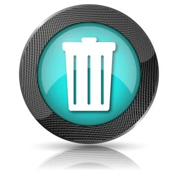 Bin icon Stock Illustration