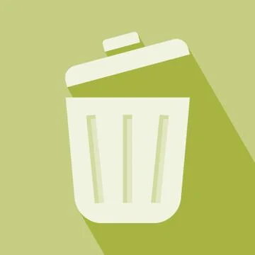 Bin Icon Stock Illustration