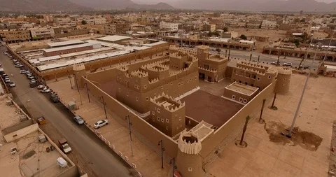 Bin Madi Palace Stock Footage 112738964