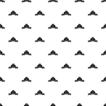 Bin office pattern seamless 库存插图