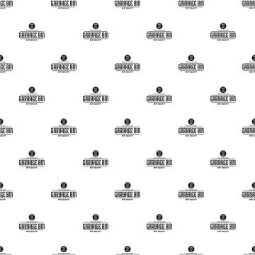 Bin protection pattern vector seamless Stockillustratie