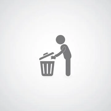 Bin symbol Stock-Illustration