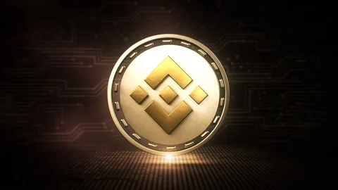 Binance Coin - BNB - 3D Cryptocurrency Coin Loop Vidéo 113084804