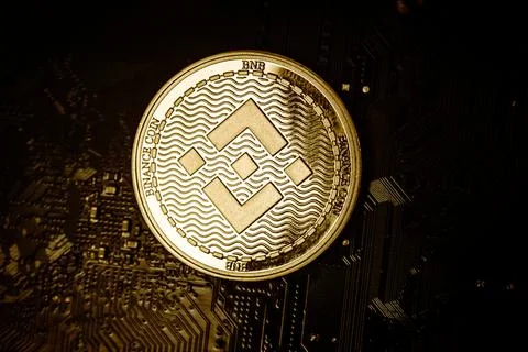 Binance coin Stock Photos