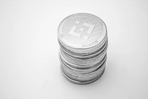 Binance coins Stock Photos