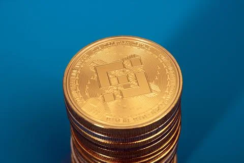 Binance coins Stock Photos