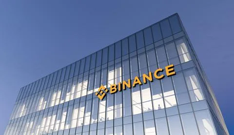 Binance 스톡 일러스트