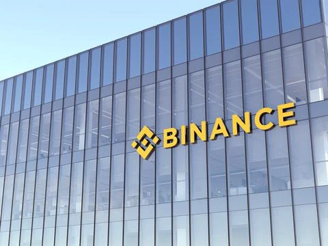 Binance Ilustração Stock