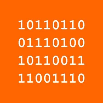 Binärcode und Hintergrund - Binary code and background Binärcode und Hinte. 写真素材