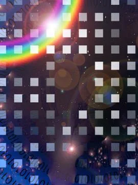 Binary abstract Stock Illustration