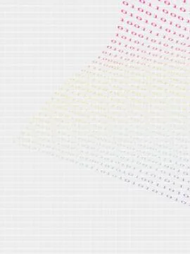 Binary age Ilustração Stock