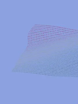 Binary age Stockillustratie